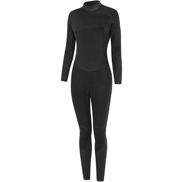 2025 Nyord Da Donna Furno 3/2mm Chest Zip Gbs Muta N04AA00015 - Black